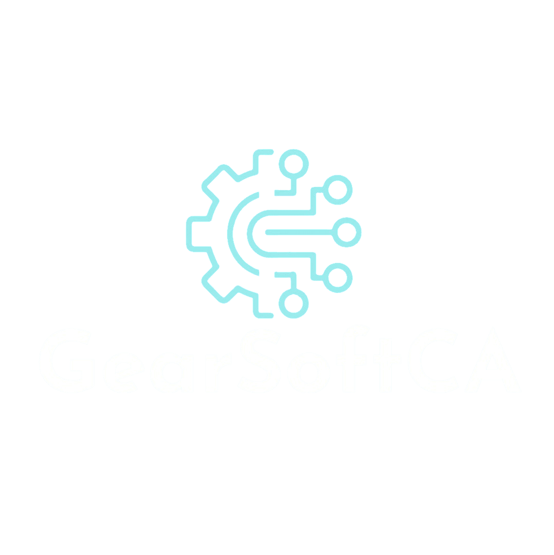 Logo oficial de GearSoftCA